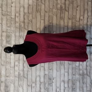 Loft Maroon Tank Top